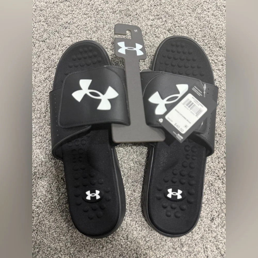 NWT Under Armour Men's Ignite Pro Slide Sandal - Picture 3 of 9